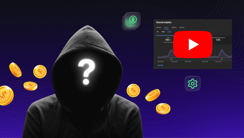 man with a hoodie - start youtube automation