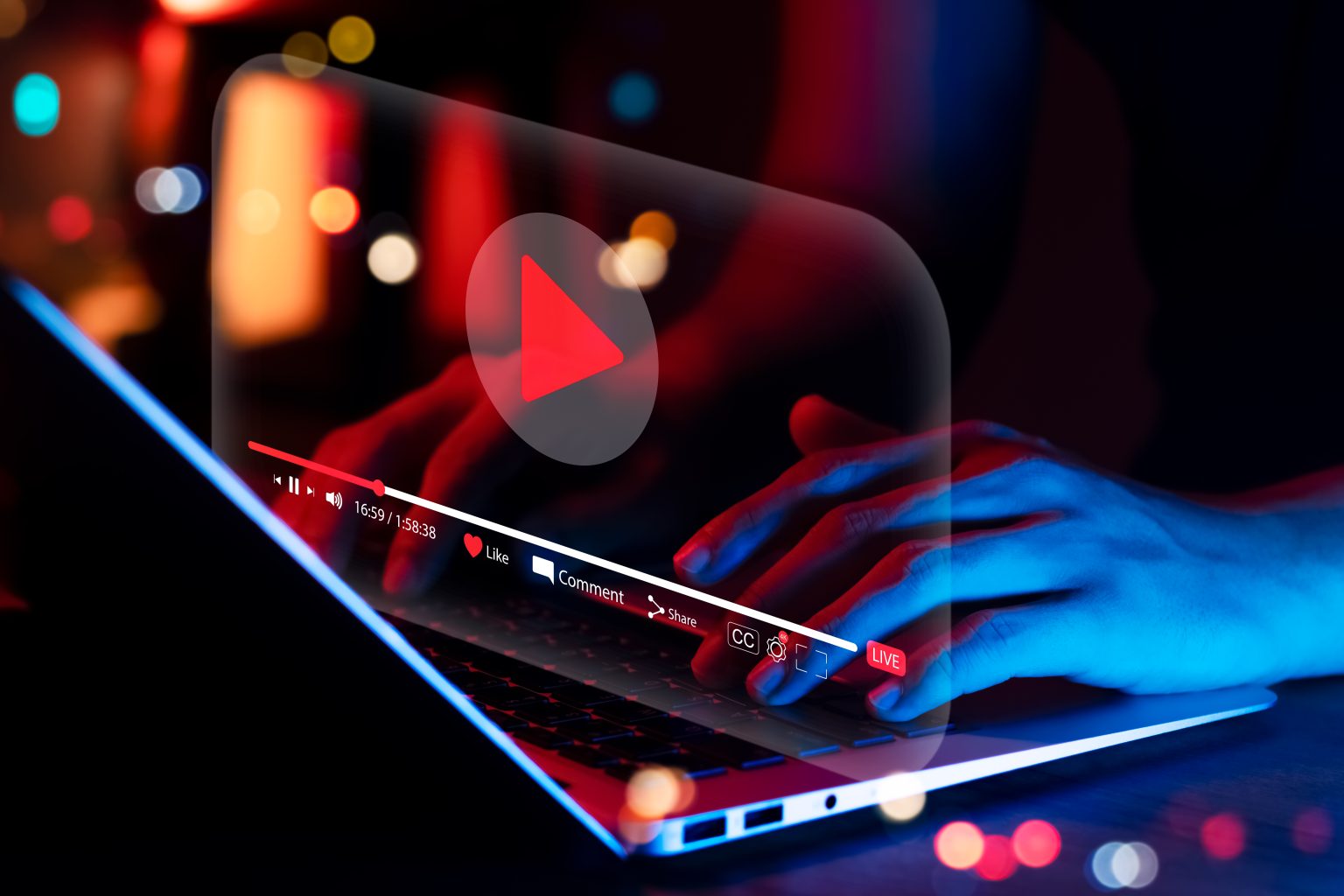man on a laptop - start youtube automation